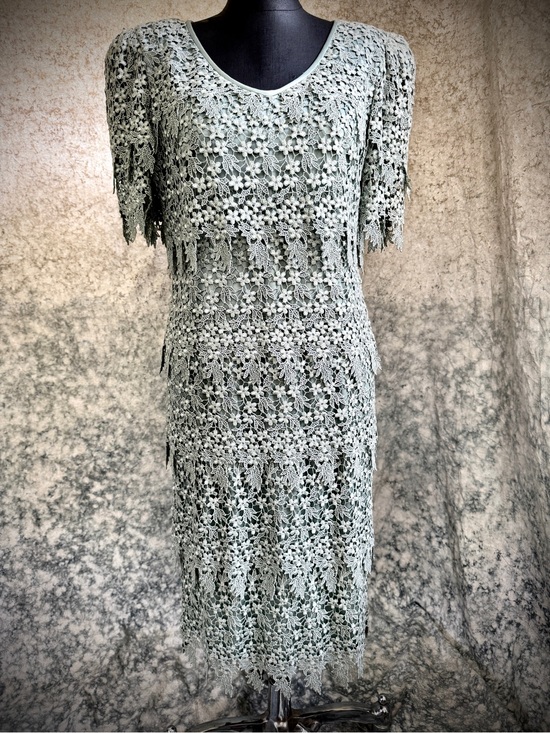 Cattiva Dresses & Skirts - Vintage Cattiva New York Lace Waterfall Dress - 6